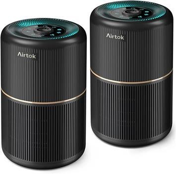 تصفیه هوا فیلتر هوا 99.97 AIRTOK پک دو عددی با فیلتر خوشبو کننده