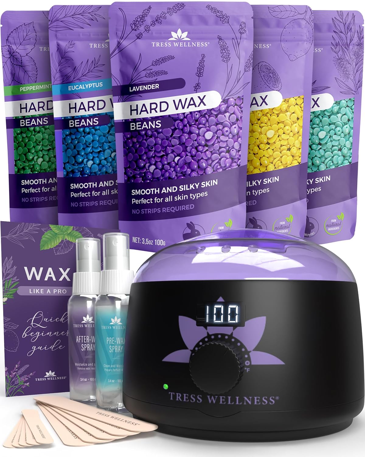کیت اپیلاسیون خانگی Tress Wellness