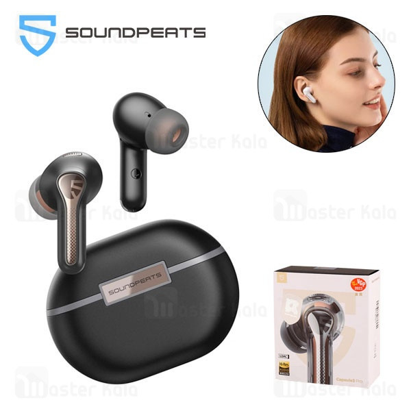 هندزفری بلوتوث ساندپیتز SoundPeats Capsule3 Pro خط و خش کوچک روی کیس باکس دستگاه نو