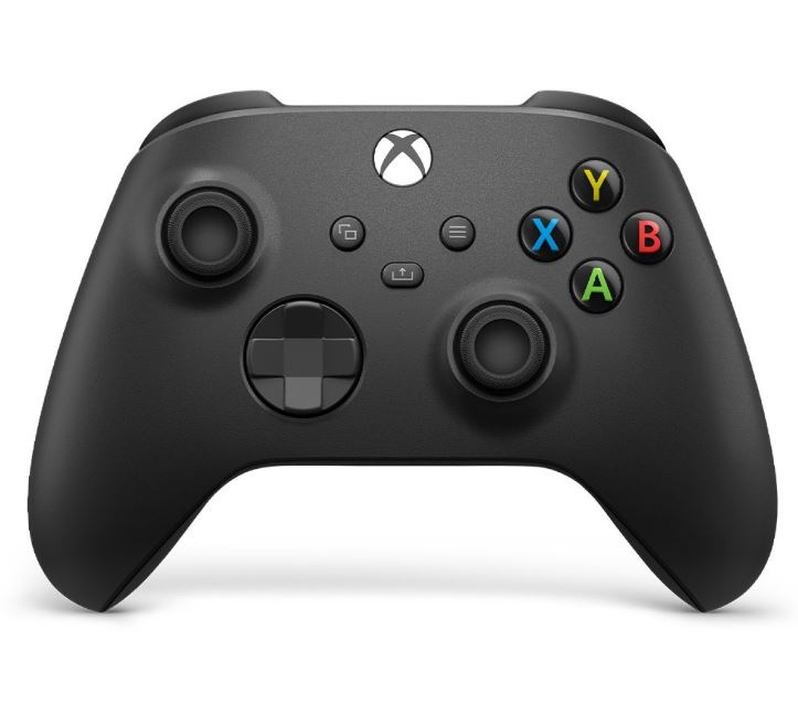 دسته بازی مایکروسافت مشکی بی سیم Xbox Series کارکرده در حد نو