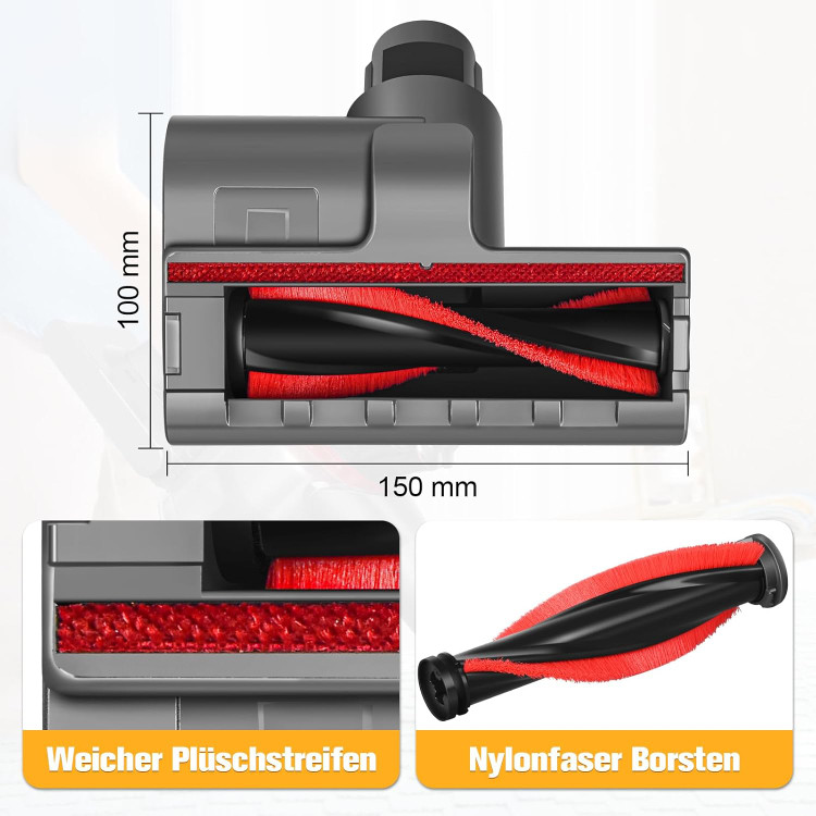 غلطک سری جارو برقی دایسون مناسب مدل Dyson V15 V11 V10 V8 V7