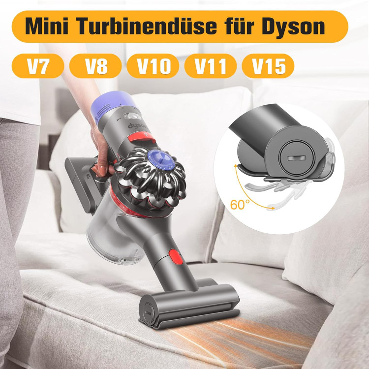 غلطک سری جارو برقی دایسون مناسب مدل Dyson V15 V11 V10 V8 V7