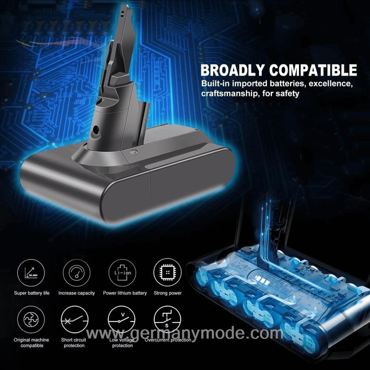 باطری جارو شارژی دایسون انگلستان Dyson Batterie Dyson SV11
