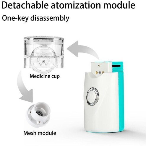 دستگاه نبولایزر mesh nebulizer UN208 سفارش اروپا