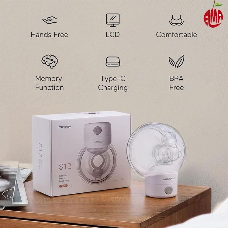 شیردوش برقی مام کوزی مدل S12 Pro Hands Free مجموعه 2 عددی