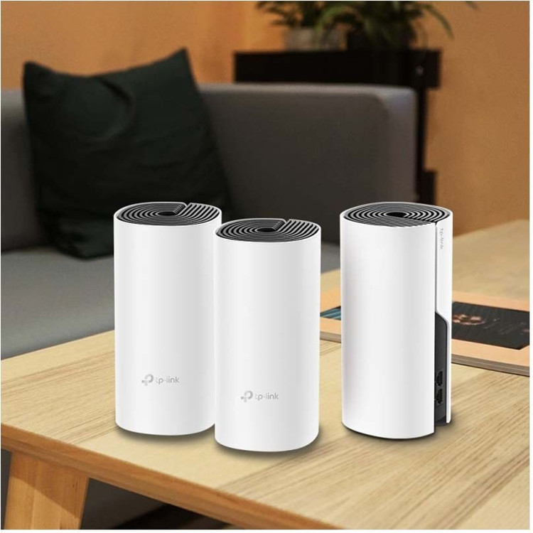 اکسس پوینت تی پی-لینک مدل Deco M4 AC1200 بسته 3 عددی سفید