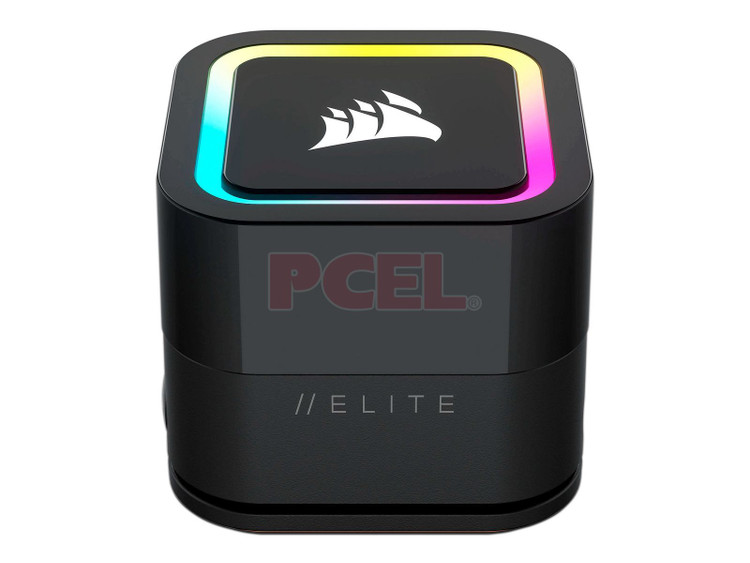 خنک کننده مایع پردازنده کورسیر مدل H100x RGB Elite 240mm با فنهای RGB