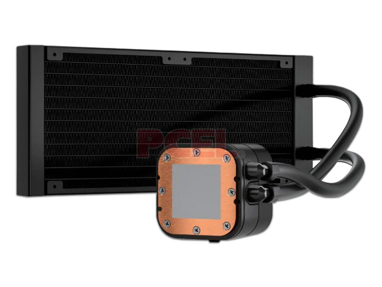 خنک کننده مایع پردازنده کورسیر مدل H100x RGB Elite 240mm با فنهای RGB