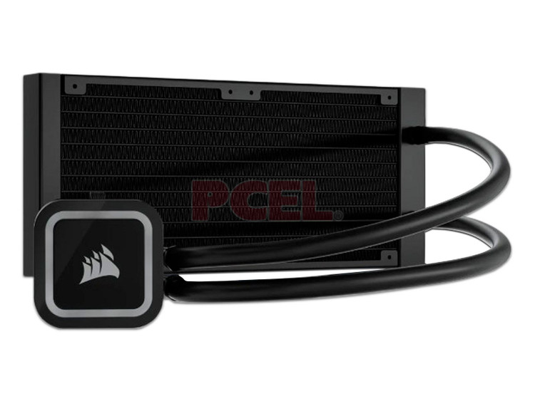 خنک کننده مایع پردازنده کورسیر مدل H100x RGB Elite 240mm با فنهای RGB