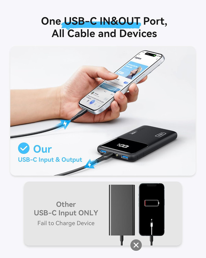 پاور بانک مدل BI-B6 10500mAh اصل