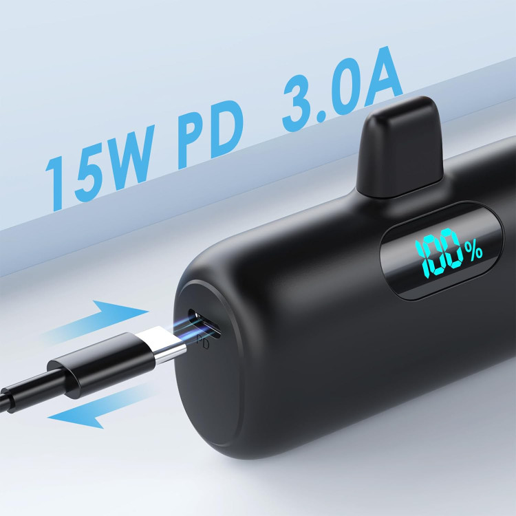 مینی پاور بانک اپل 5000mAh