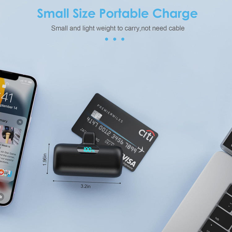 مینی پاور بانک اپل 5000mAh