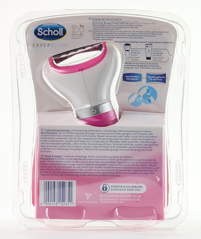سوهان و رنده پا برقی اورجینال Scholl مدل Velvet Smooth Electric Callus