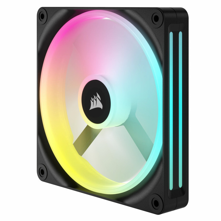 فن کیس کورسیر iCUE LINK QX140 RGB White (بسته 2 عددی) - خنککننده هوشمند با نورپردازی ARGB و کنترل نرمافزاری