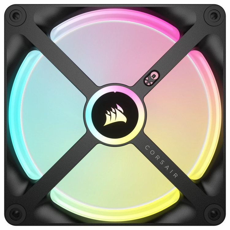 فن کیس کورسیر iCUE LINK QX140 RGB White (بسته 2 عددی) - خنککننده هوشمند با نورپردازی ARGB و کنترل نرمافزاری