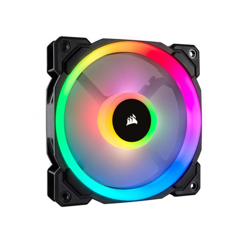 فن کیس کامپیوتر کورسیر iCUE QL120 RGB جعبه در بار آسیب دیده