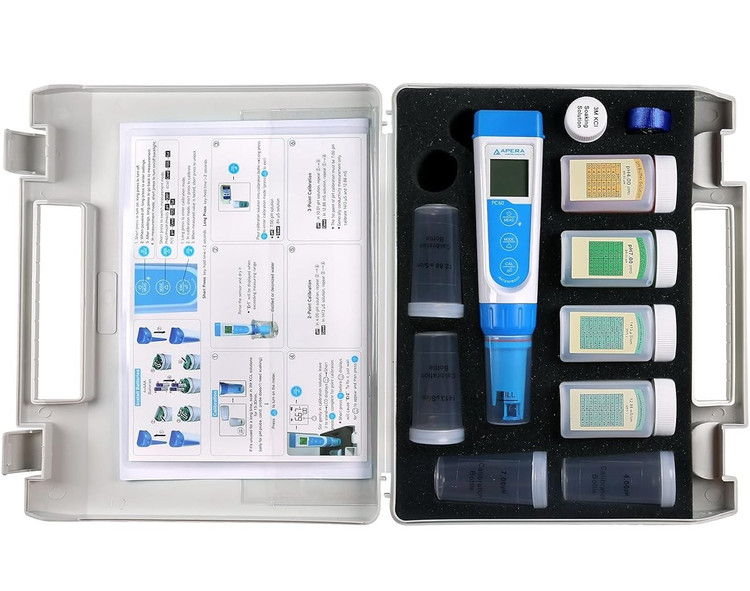 پی اچ متر جیبی ضد آب Apera Instruments مدل PC60 - اندازهگیری دقیق pH در هر مکان