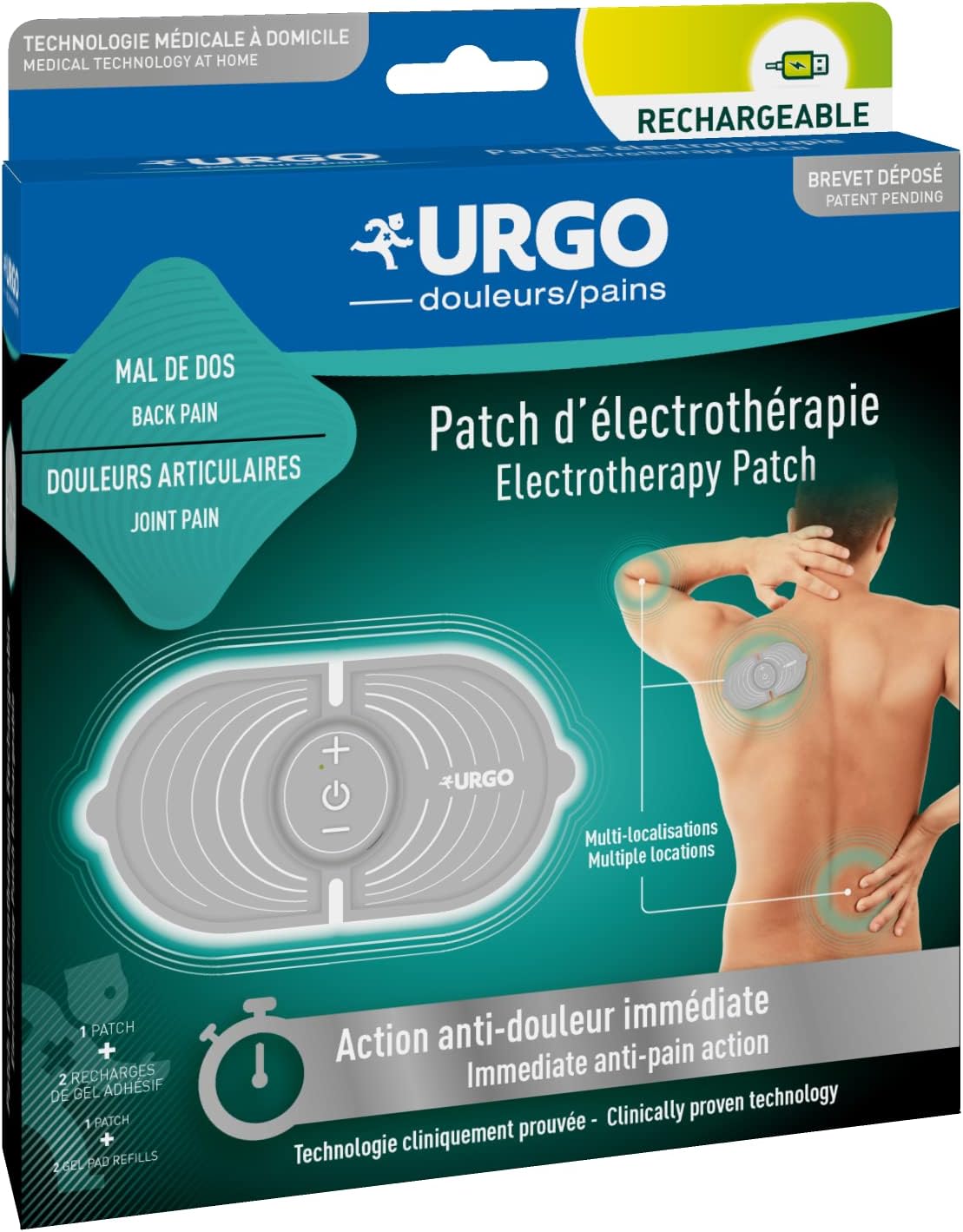 پد الکتروتراپی شارژی Urgo