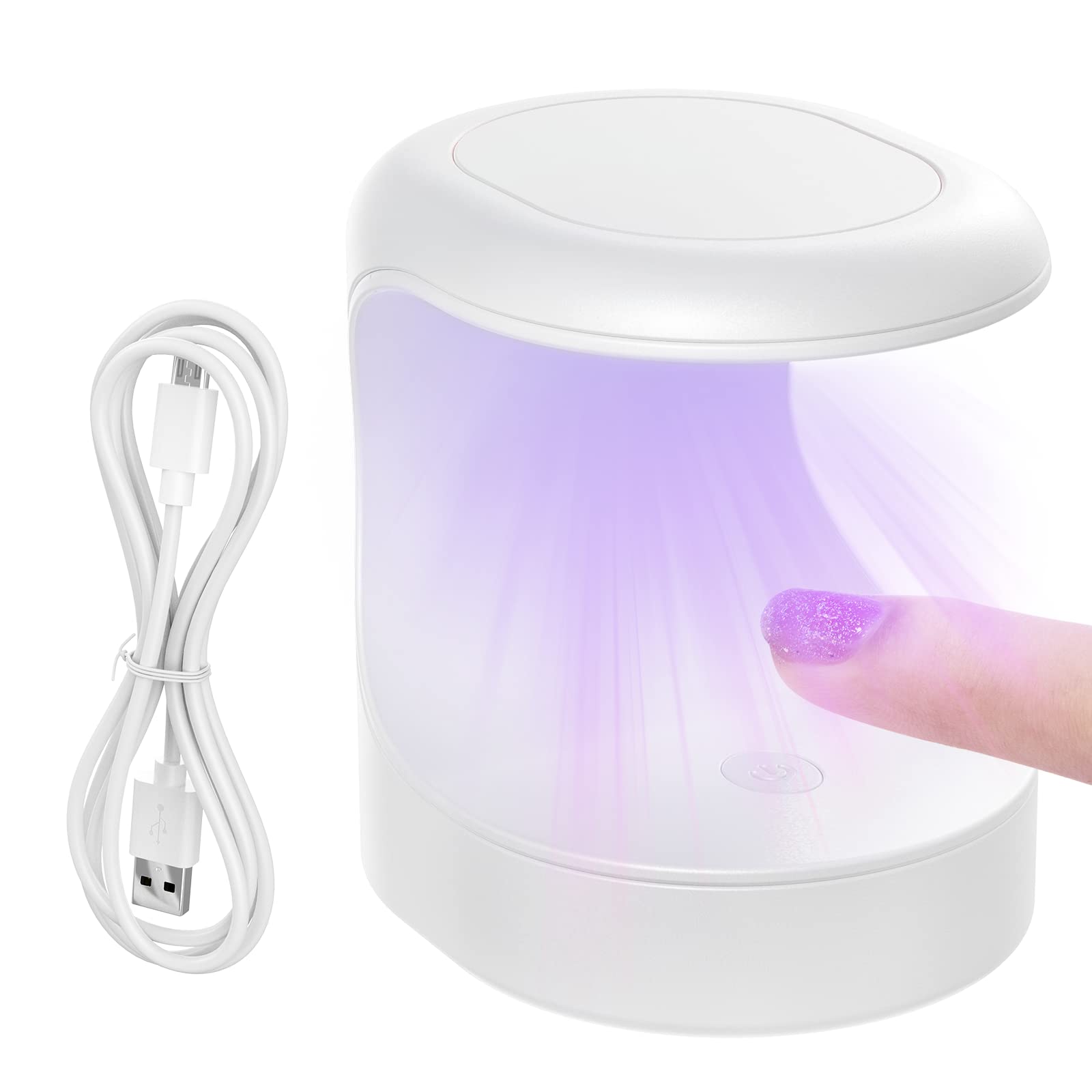 لامپ مینی ال ای دی - ناخن مصنوعی و لاک ناخن خشک کن Uv Nail Dryer برند HUIYELOVE
