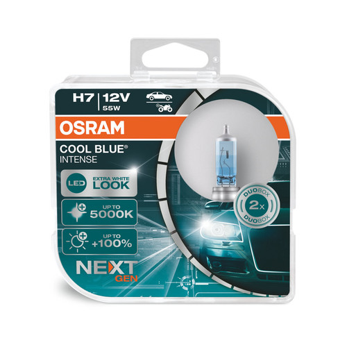 لامپ هالوژن خودرو اسرام مدل H7 12V 80W بسته دو عددی