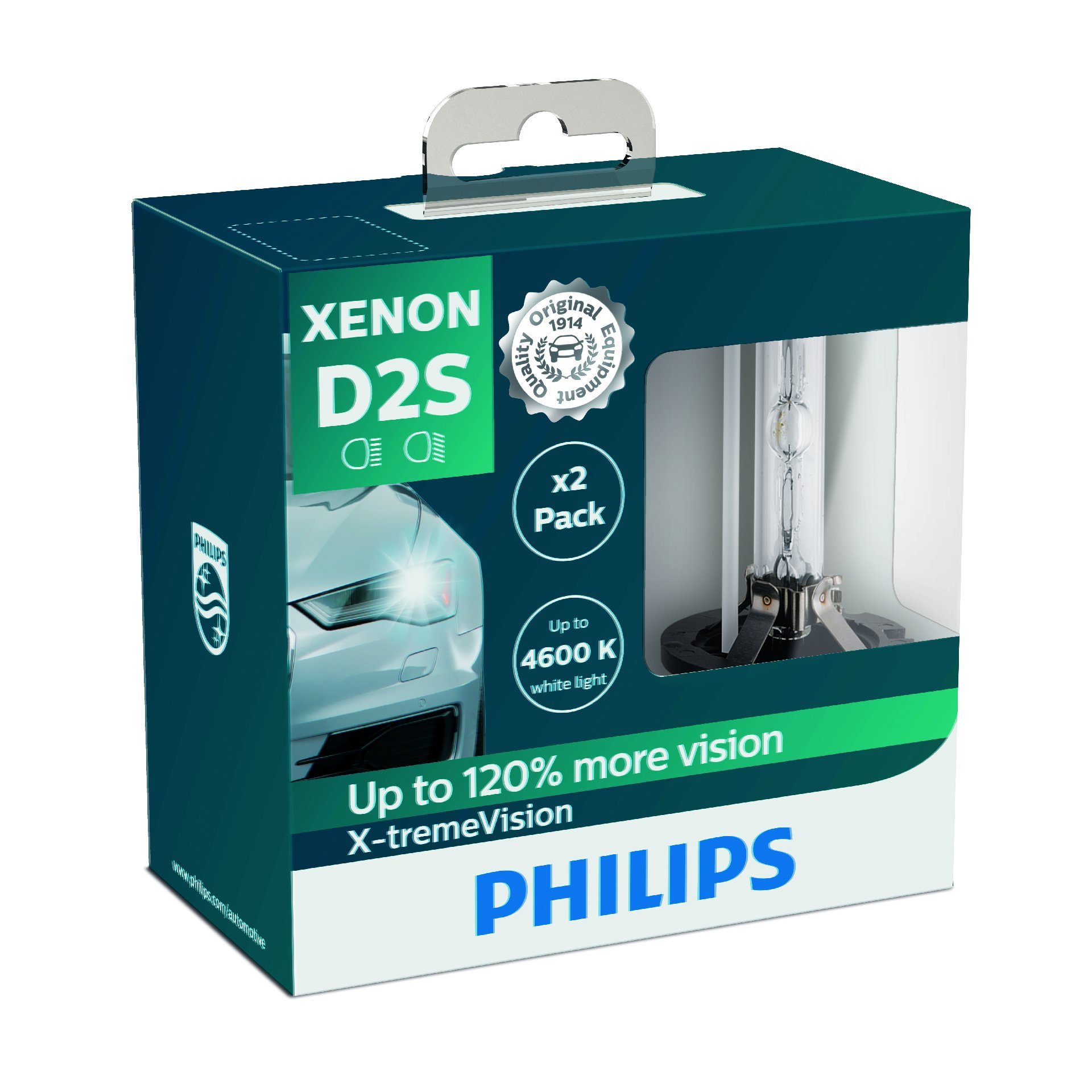 زنون فیلیپس X-Tremevision مدل  D2S بسته 2 عددی
