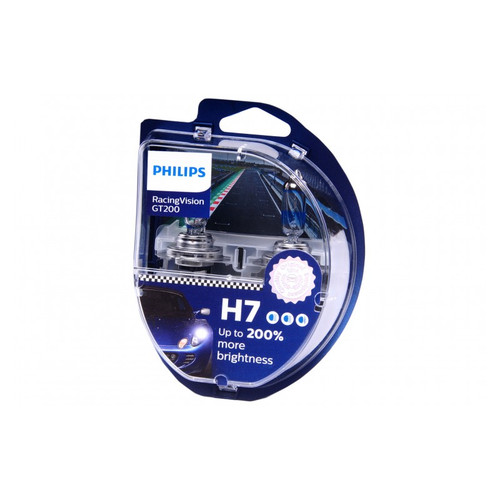 لامپ هالوژن دیاموند ویژن فیلیپس Philips Diamond Vision H7 جعبه اسیب دیده در بار