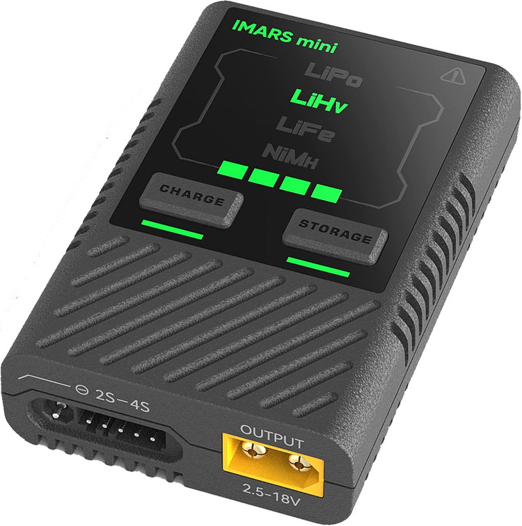 شارژر باتری رادیو کنترلی Gens Ace IMARS Mini - شارژ سریع و قابل حمل با USB-C
