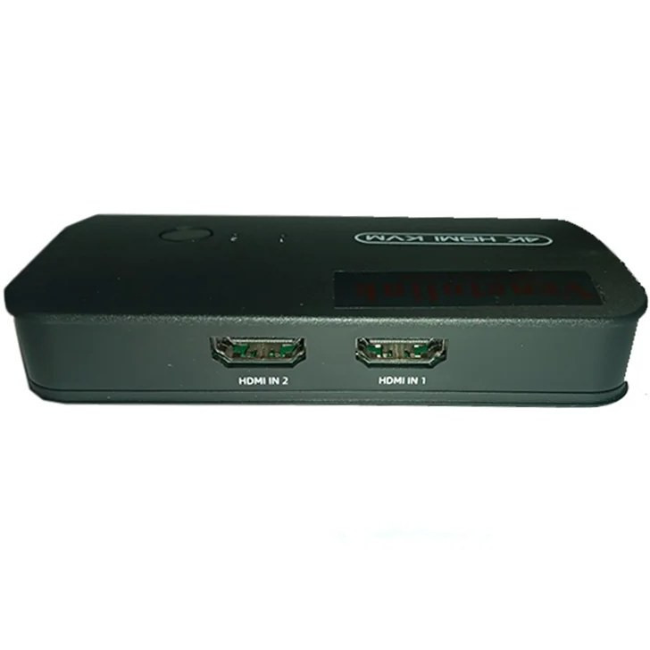 سوییچ دو پورت HDMI KVM دستی ونتولینک مدل HK201
