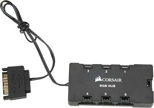 هاب نورپردازی RGB فنهای CORSAIR - کنترل مرکزی نورپردازی و جلوههای جذاب