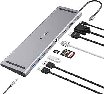 هاب 12 پورت USB-C کی نت مدل S11 BYL-2003
