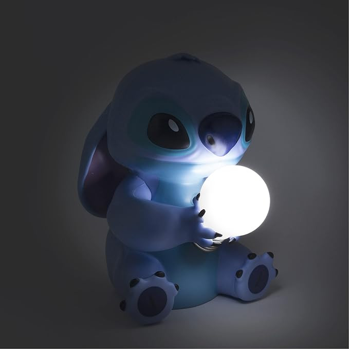 Stitch Light - لامپ لیلو و استیچ با مجوز رسمی، هدیه کلکسیونی دیزنی، دکور نور شب اتاق خواب میز کنار تخت | پالادون