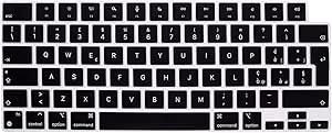 پوشش جلد صفحه کلید سیلیکون iMac زبان ایتالیایی برای MacBook Pro 13 "A1708 A1988 No Touch Bar (2018 2017 2016)