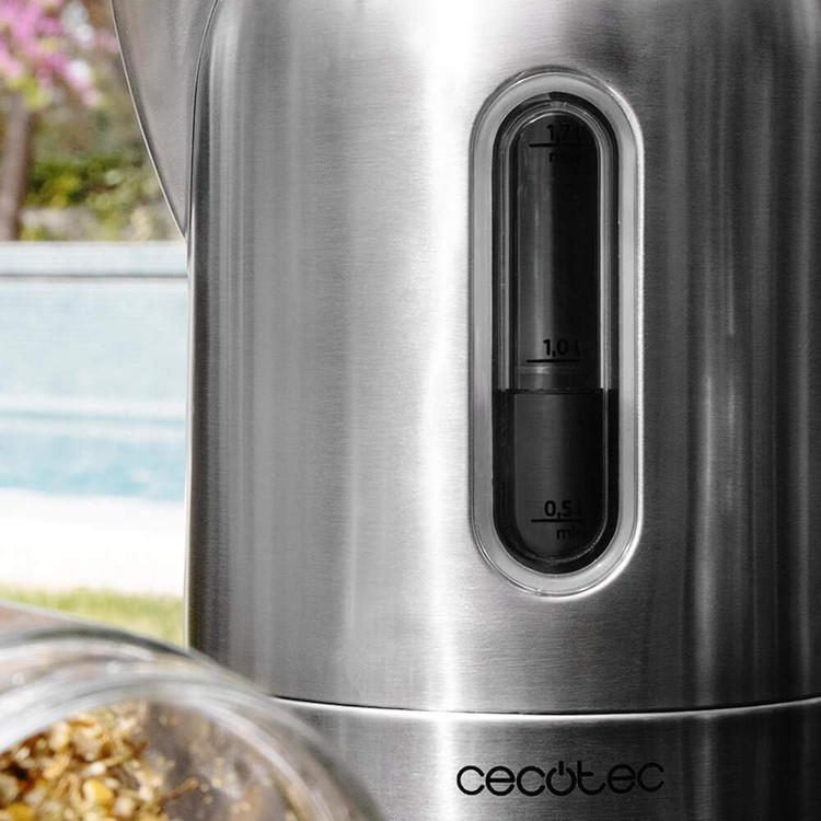 کتری برقی ThermoSense 290 Steel 2200W 1.7L سکوتک اسپانیا اورجینال مدل Cecotec