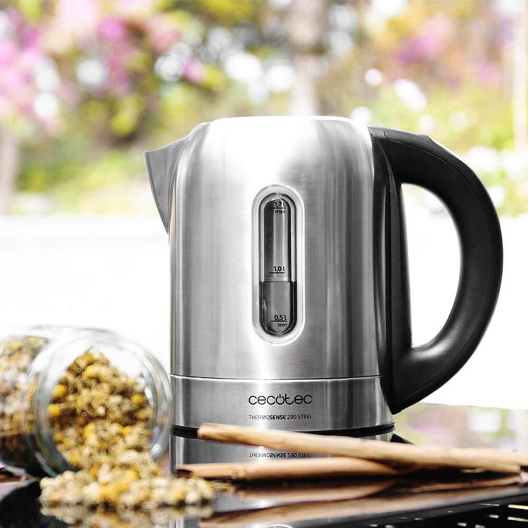 کتری برقی ThermoSense 290 Steel 2200W 1.7L سکوتک اسپانیا اورجینال مدل Cecotec