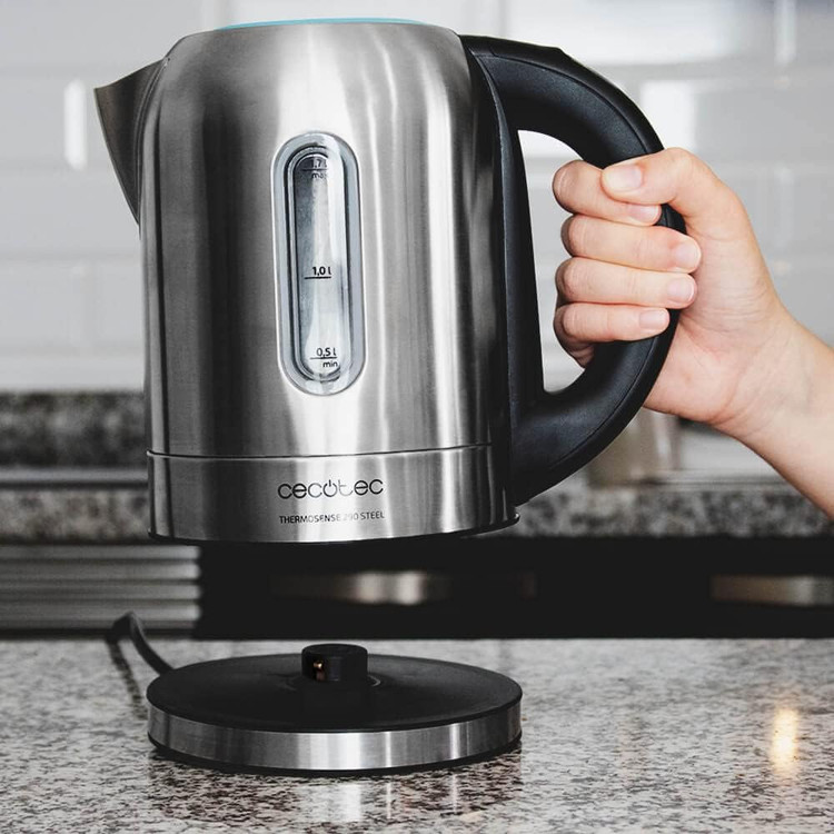 کتری برقی ThermoSense 290 Steel 2200W 1.7L سکوتک اسپانیا اورجینال مدل Cecotec