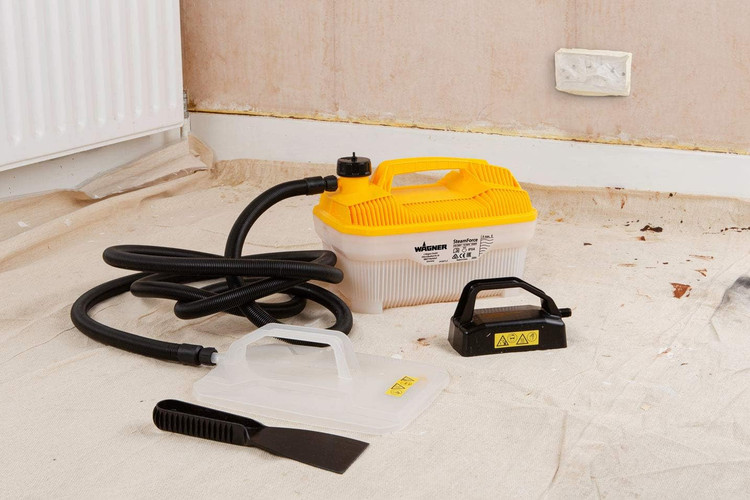 دستگاه بخار شوی WAGNER مدل SteamForce Plus - حذف آسان و سریع کاغذ دیواری