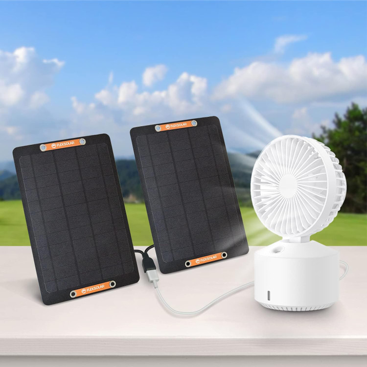 شارژر خورشیدی قابل حمل FlexSolar - مدل 12W USB - انرژی خورشیدی همیشه در دسترس شما