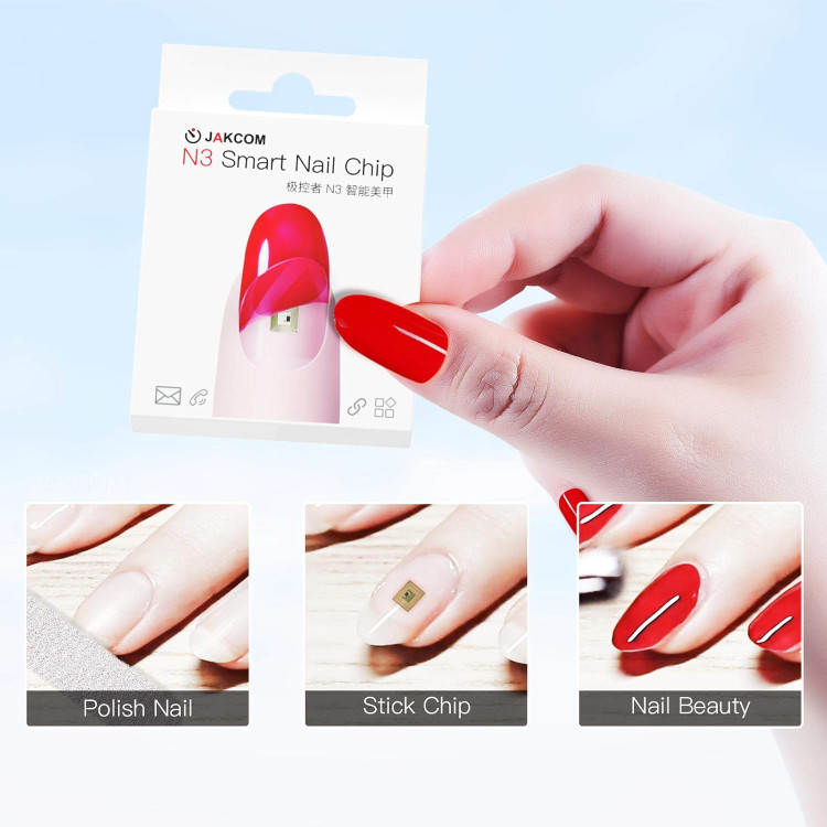 چیپ ناخن هوشمند JAKCOM N3 - (JAKCOM N3 Smart Nail Chip) - زیبایی و تکنولوژی را با هم داشته باشید