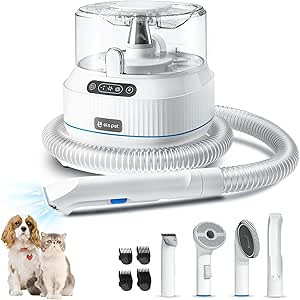 کیت جاروبرقی نظافت مو سگ و گربه برند els pet
