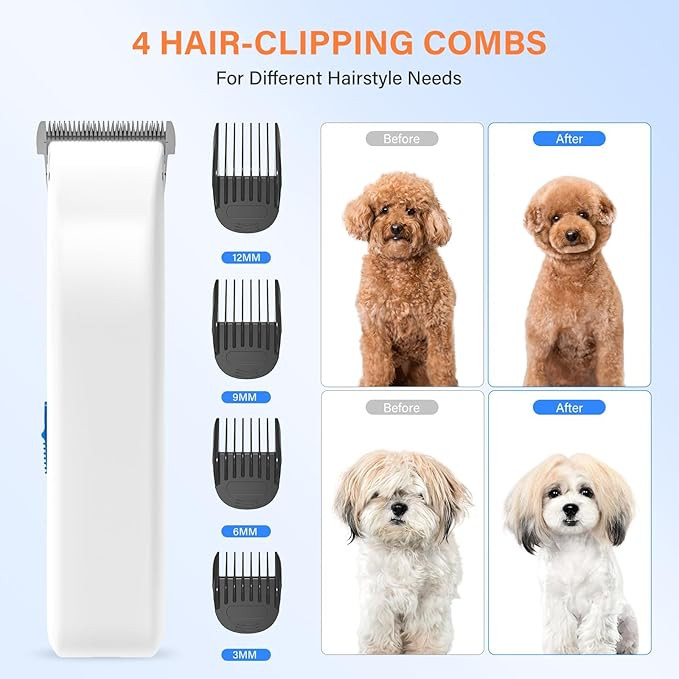 کیت جاروبرقی نظافت مو سگ و گربه برند els pet