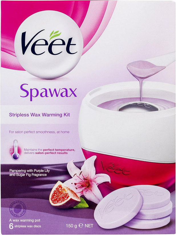 کیت گرم کننده موم بدون نوار اسپا Veet