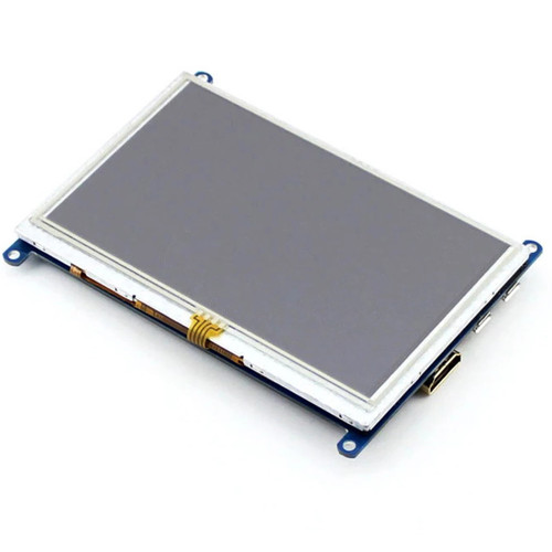 نمایشگر رنگی 5 اینچ TFT 800*480 با تاچ مقاومتی و ورودی HDMI مدل B محصول Waveshare