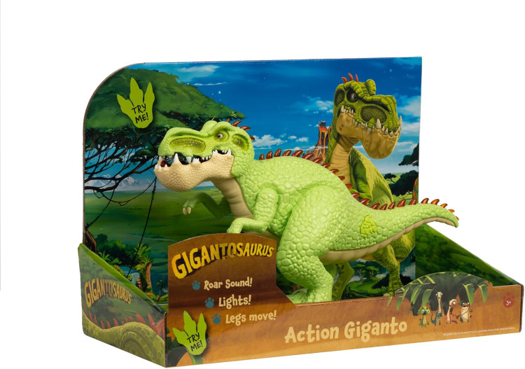 اسباب بازی اکشن فیگور دایناسور 14 اینچی Gigantosaurus، Giganto، بدون جعبه