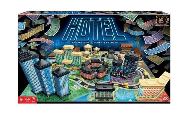 بازی فکری هتل تخته بازی AS Games برای سنین 8+ و 2 تا 4 بازیکن