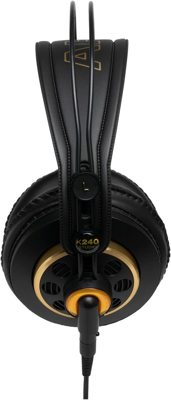 هدفون AKG طلایی تک سایز (K240STUDIO) جعبه در بار آسیب دیده