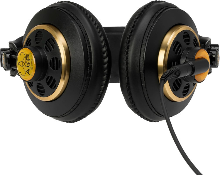 هدفون AKG طلایی تک سایز (K240STUDIO) جعبه در بار آسیب دیده