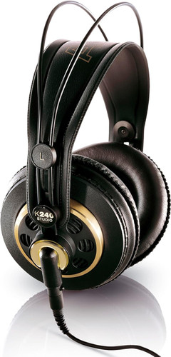 هدفون AKG طلایی تک سایز (K240STUDIO) جعبه در بار آسیب دیده