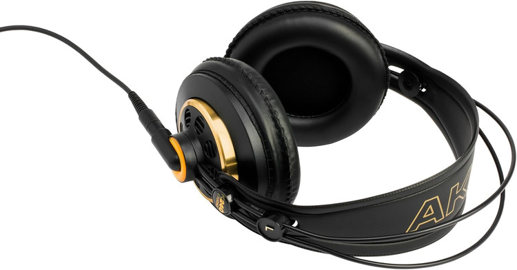 هدفون AKG طلایی تک سایز (K240STUDIO) جعبه در بار آسیب دیده