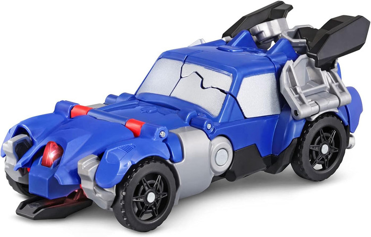 تبدیل شونده ماشین ترانسفورمر VTech Switch and Go Triceratops Roadster کارتن در بار آسیب دیده