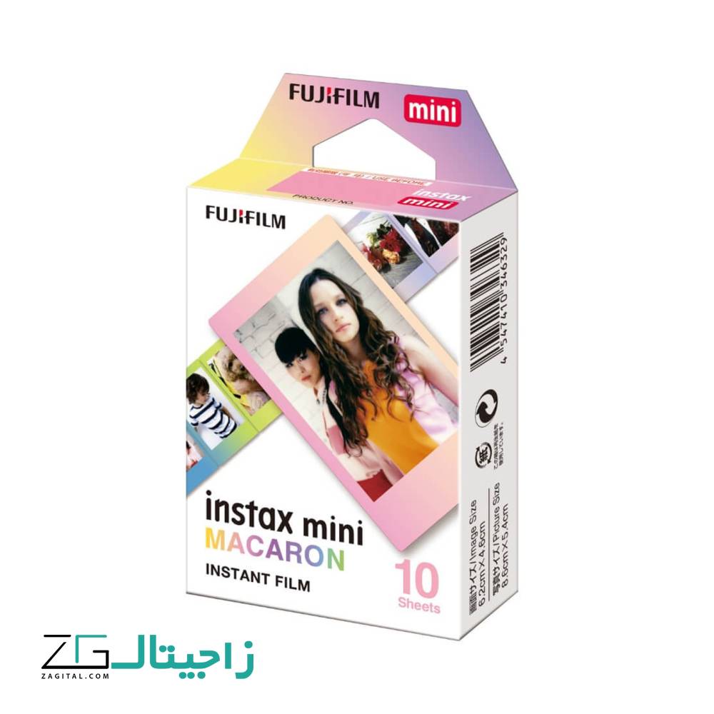 فیلم 10 تایی دوربین مدل instax mini Macaron